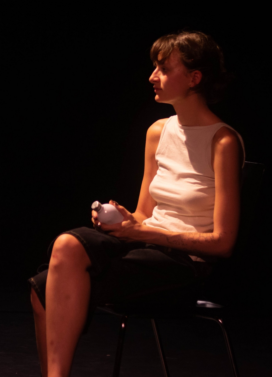 on. Digital photo from spectacle